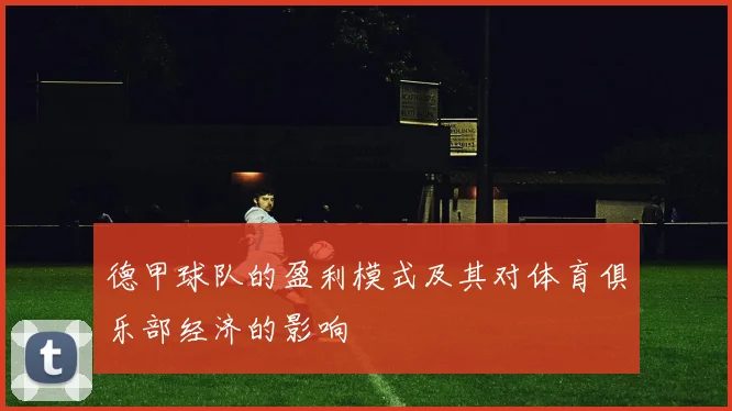 德甲球队的盈利模式及其对体育俱乐部经济的影响